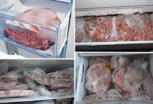 Замораживание мясных продуктов